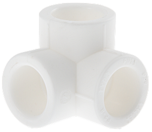 Трійник двоплощинний 20-20-20 ППР, VALTEC